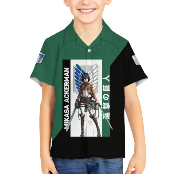 Mikasa Ackerman Hawaiian Shirt 5.jpg