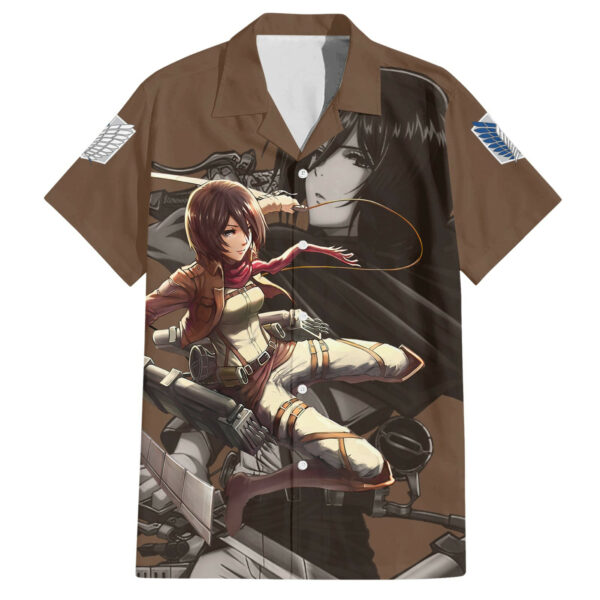 Mikasa Ackerman Hawaiian Shirt Attack On Tittan 1.jpg