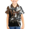 Mikasa Ackerman Manga Style Hawaiian Shirt 5.jpg