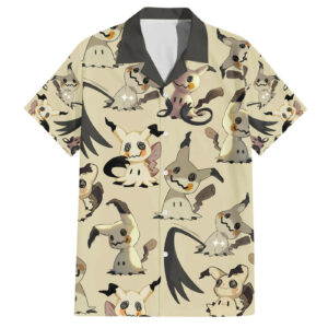 Mimikyu Pattern Style Hawaiian Shirt 1.jpg