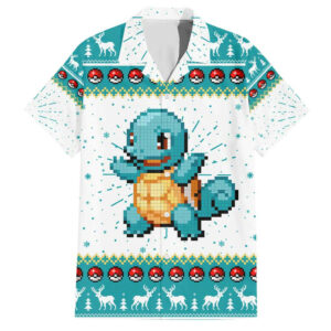 Mimikyu Pokemon Hawaiian Shirt Anime Pixel Christma Pattern 1.jpg