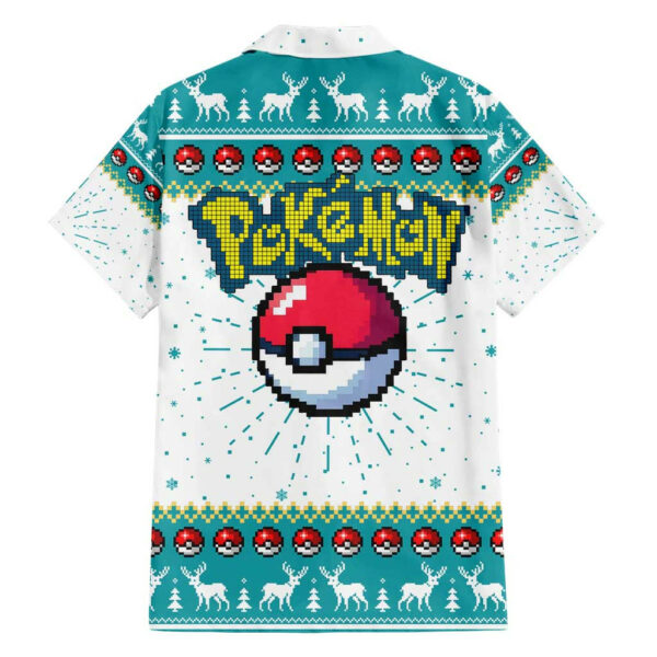 Mimikyu Pokemon Hawaiian Shirt Anime Pixel Christma Pattern 2.jpg