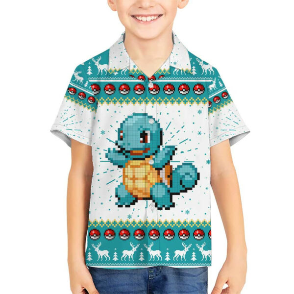 Mimikyu Pokemon Hawaiian Shirt Anime Pixel Christma Pattern 5.jpg