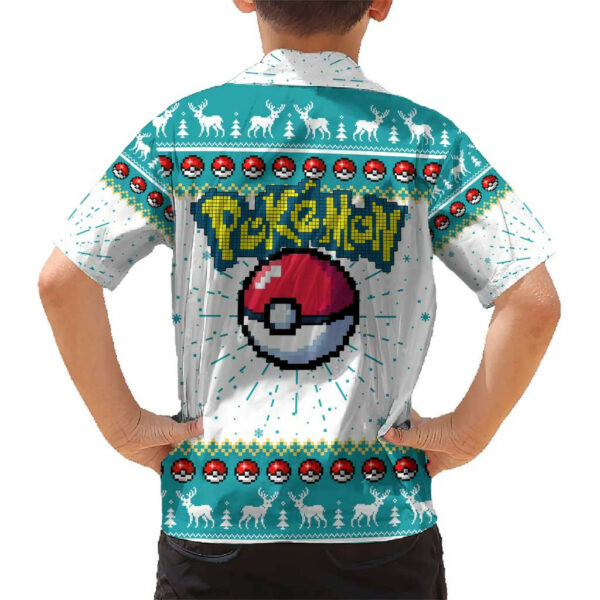 Mimikyu Pokemon Hawaiian Shirt Anime Pixel Christma Pattern 6.jpg