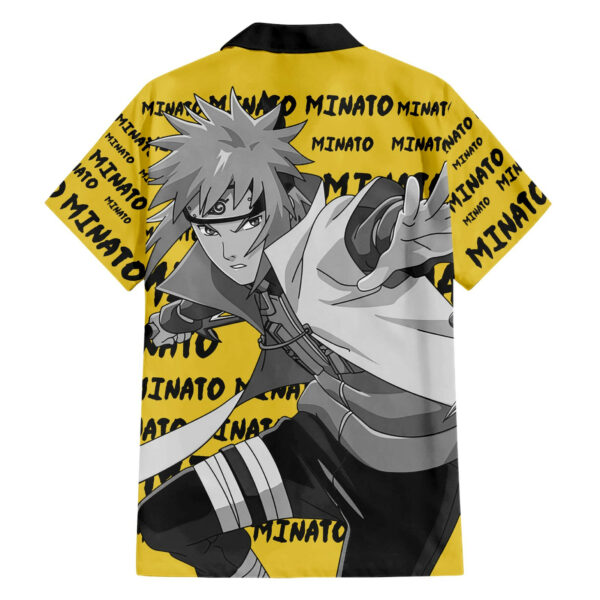 Minato Namikaze Anime Style Manga Hawaiian Shirt 2.jpg