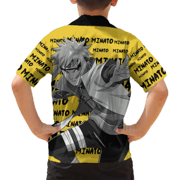 Minato Namikaze Anime Style Manga Hawaiian Shirt 6.jpg