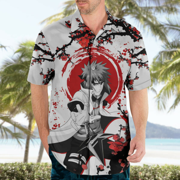 Minato Namikaze Japan Style Anime Hawaiian Shirt 3.jpg