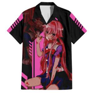 Mirai Nikki Future Diary Hawaiian Shirt Anime 1.jpg