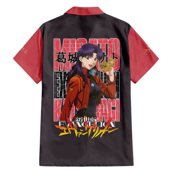 Misato Katsuragi Neon Genesis Evangelion Hawaiian Shirt Anime 2.jpg
