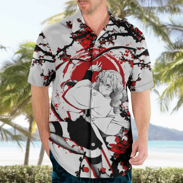 Mitsuri Kanroji Demon Slayer Hawaiian Shirt Anime Japan 3.jpg