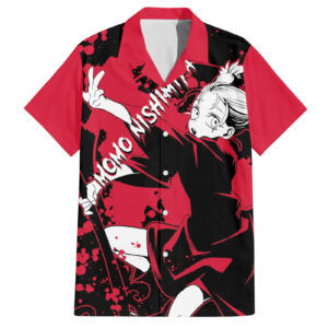 Momo Nishimiya Jujutsu Kaisen Hawaiian Shirt Manga Style Art 1.jpg