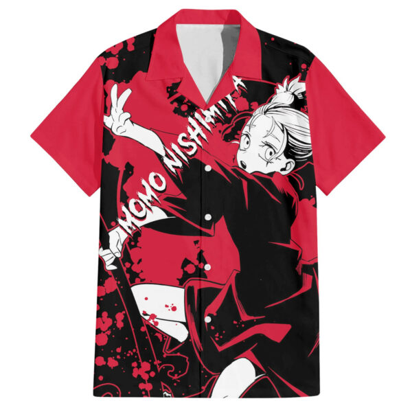 Momo Nishimiya Jujutsu Kaisen Hawaiian Shirt Manga Style Art 1.jpg