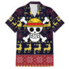 Monbkey D Luffy Straw Hat One Piece Hawaiian Shirt Anime Mix Christmas 1.jpg