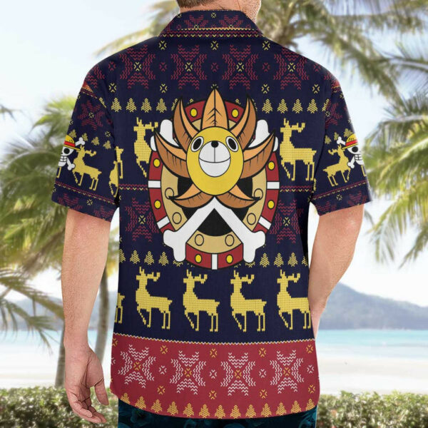 Monbkey D Luffy Straw Hat One Piece Hawaiian Shirt Anime Mix Christmas 4.jpg