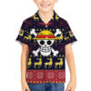 Monbkey D Luffy Straw Hat One Piece Hawaiian Shirt Anime Mix Christmas 5.jpg