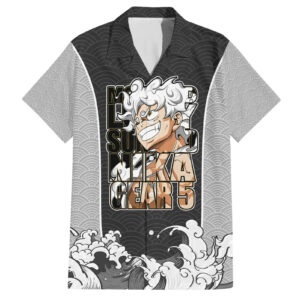 Monkey D Luffy Nika Gear 5 One Piece Hawaiian Shirt Japan Anime 1.jpg