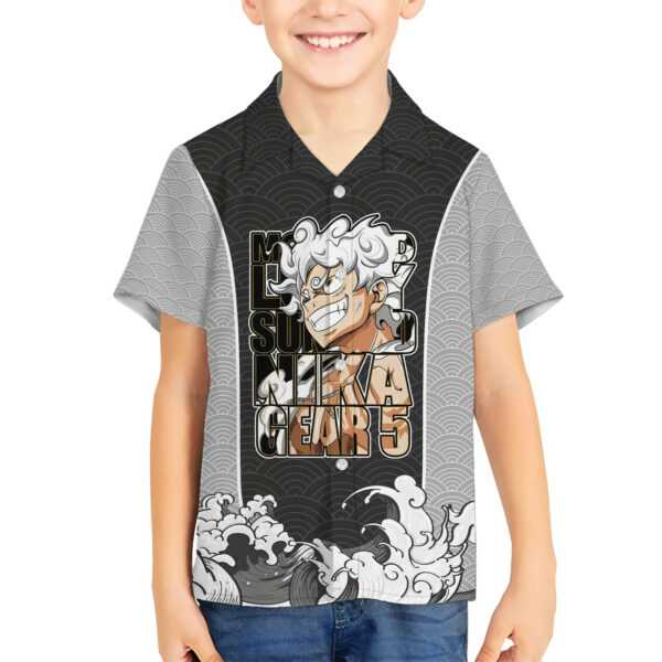 Monkey D Luffy Nika Gear 5 One Piece Hawaiian Shirt Japan Anime 5.jpg