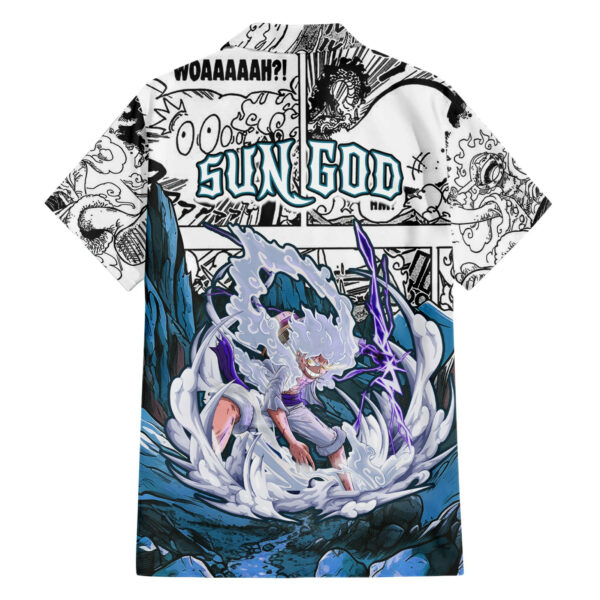 Monkey D Luffy Nika Sun God Hawaiian Shirt Anime Mix Manga 2.jpg