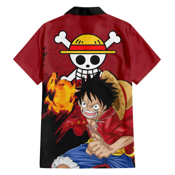 Monkey D Luffy One Piece Anime Hawaiian Shirt 2.jpg