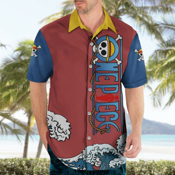 Monkey D Luffy One Piece Gear 5 Awakening Hawaiian Shirt 3.jpg