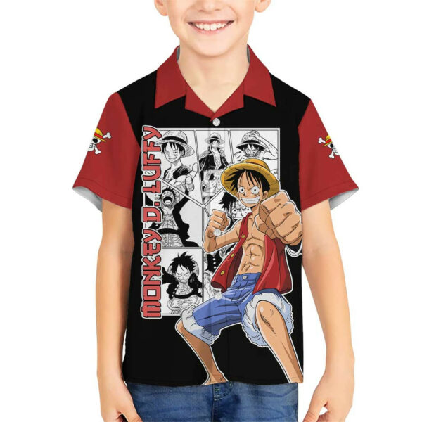 Monkey D Luffy One Piece Hawaiian Shirt Anime Mix Manga 5.jpg