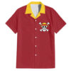Monkey D Luffy One Piece Hawaiian Shirt Anime Uniform 1.jpg