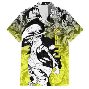 Monkey D Luffy One Piece Hawaiian Shirt Manga 1.jpg
