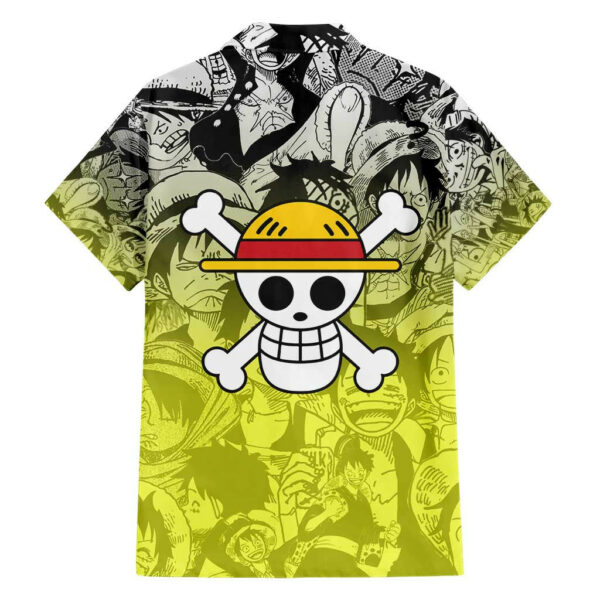 Monkey D Luffy One Piece Hawaiian Shirt Manga 2.jpg