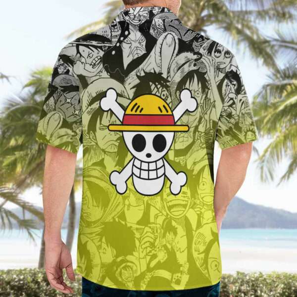 Monkey D Luffy One Piece Hawaiian Shirt Manga 4.jpg