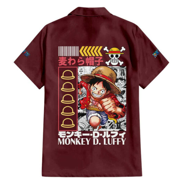 Monkey D Luffy V2 One Piece Hawaiian Shirt Anime 2.jpg