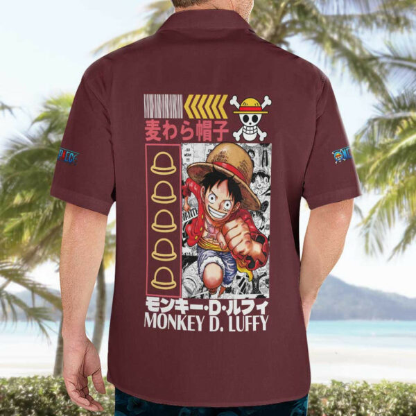Monkey D Luffy V2 One Piece Hawaiian Shirt Anime 4.jpg