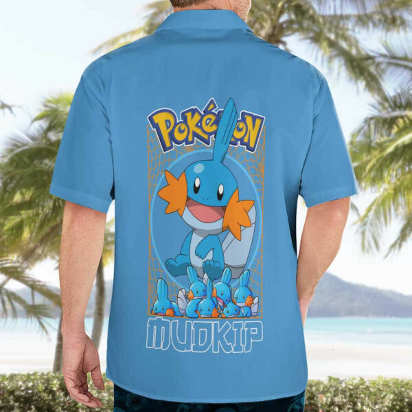 Mudkip Pokemon Hawaiian Shirt Anime 4.jpg