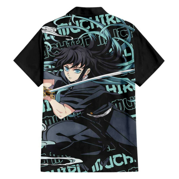 Muichiro Tokito Demon Slayer Hawaiian Shirt Anime Mix Pattern 2.jpg