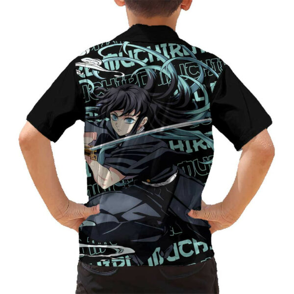 Muichiro Tokito Demon Slayer Hawaiian Shirt Anime Mix Pattern 6.jpg