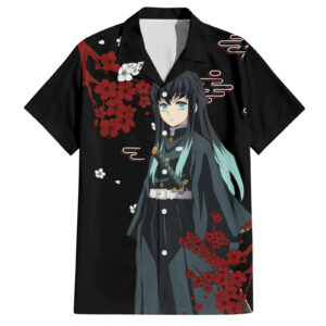 Muichiro Tokito Japan Style Hawaiian Shirt 1.jpg