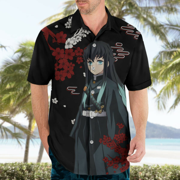 Muichiro Tokito Japan Style Hawaiian Shirt 3.jpg
