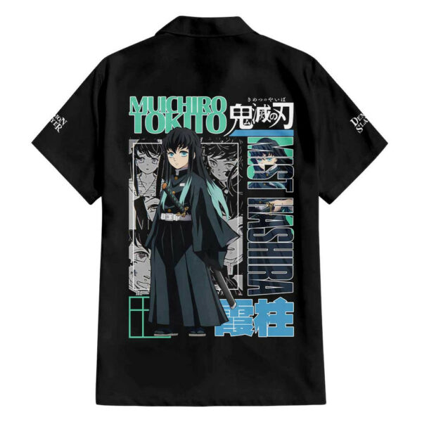 Muichiro Tokito Kimesu No Yaiba Hawaiian Shirt Anime Japan 2.jpg