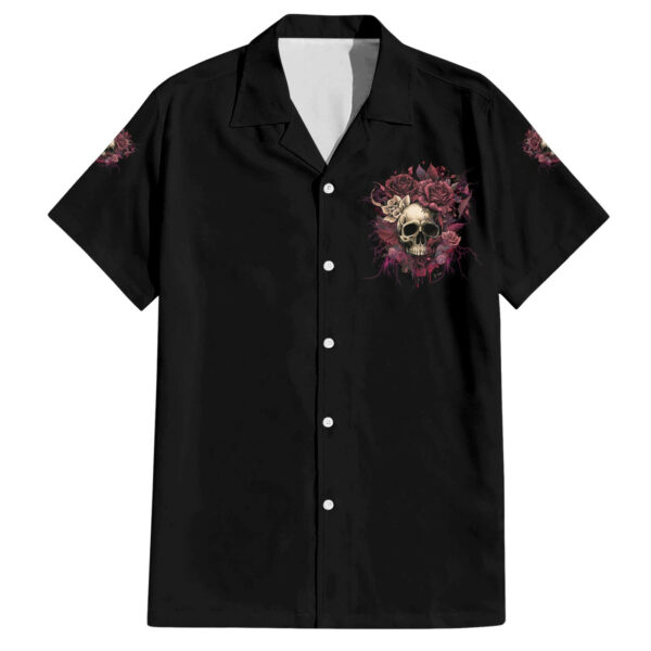 My Give A F Rose Skull Hawaiian Shirt 2.jpg