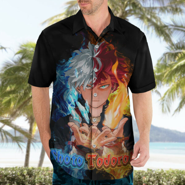 My Hero Academia Anime Shoto Todoroki Hawaiian Shirt Half Half Artsy 4.jpg