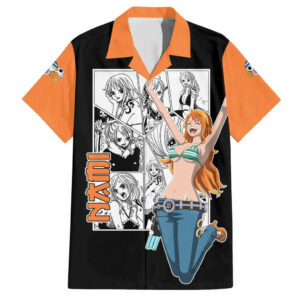 Nami One Piece Hawaiian Shirt Anime Mix Manga 1.jpg