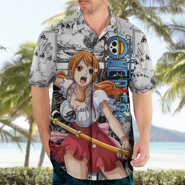 Nami One Piece Hawaiian Shirt Anime Mix Manga 3 1.jpg