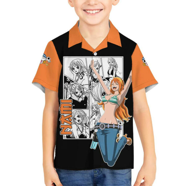 Nami One Piece Hawaiian Shirt Anime Mix Manga 5.jpg