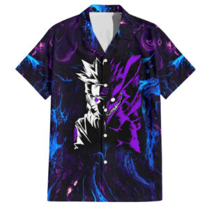 Naruto Awakened Beast Hawaiian Shirt Anime 1.jpg