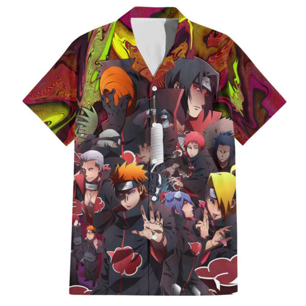 Naruto Neon Bond Akatsuki Hawaiian Shirt Anime Mix Trippy 1.jpg