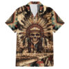 Native American Skull Hawaiian Shirt with Tribal Prints 2.jpg