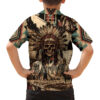 Native American Skull Hawaiian Shirt with Tribal Prints 6.jpg