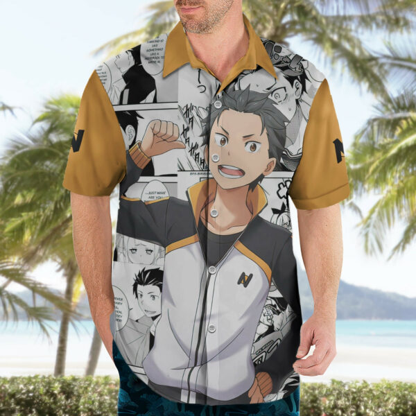 Natsuki Subaru Hawaiian Shirt Hajimeru Isekai Seikatsu 3.jpg
