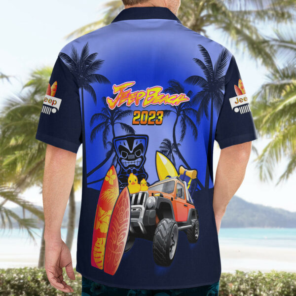 Navy Blue Jeep Beach 2023 Hawaiian Shirt Happy 20th Anniversary 5.jpg