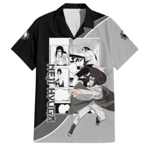 Neji Hyuga Naruto Hawaiian Shirt Anime Mix Manga 1.jpg