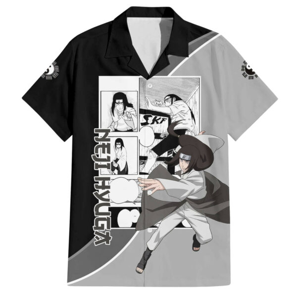 Neji Hyuga Naruto Hawaiian Shirt Anime Mix Manga 1.jpg